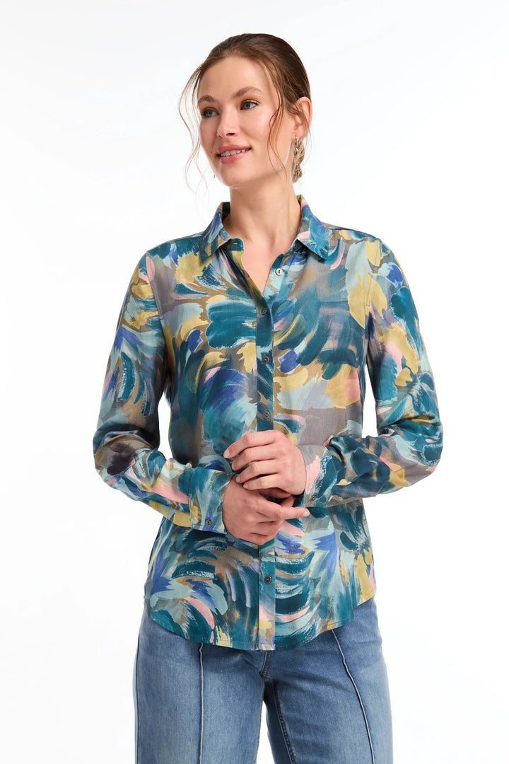 GALLERY PRINT BLOUSE