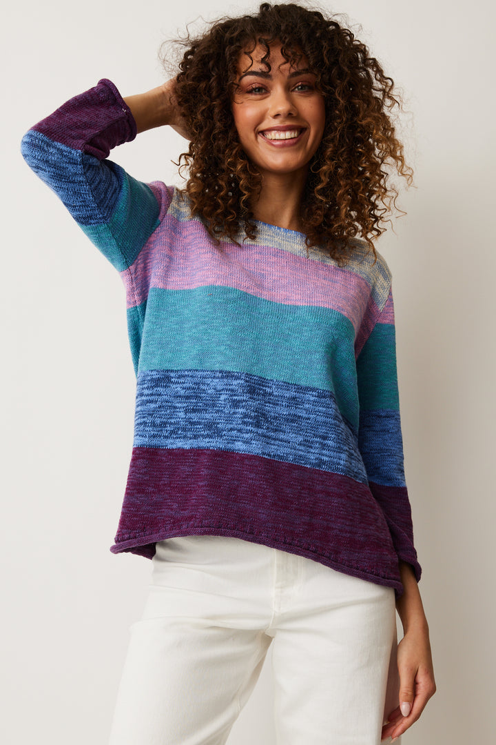 BRICE 3/4 SLEEVE SWEATER