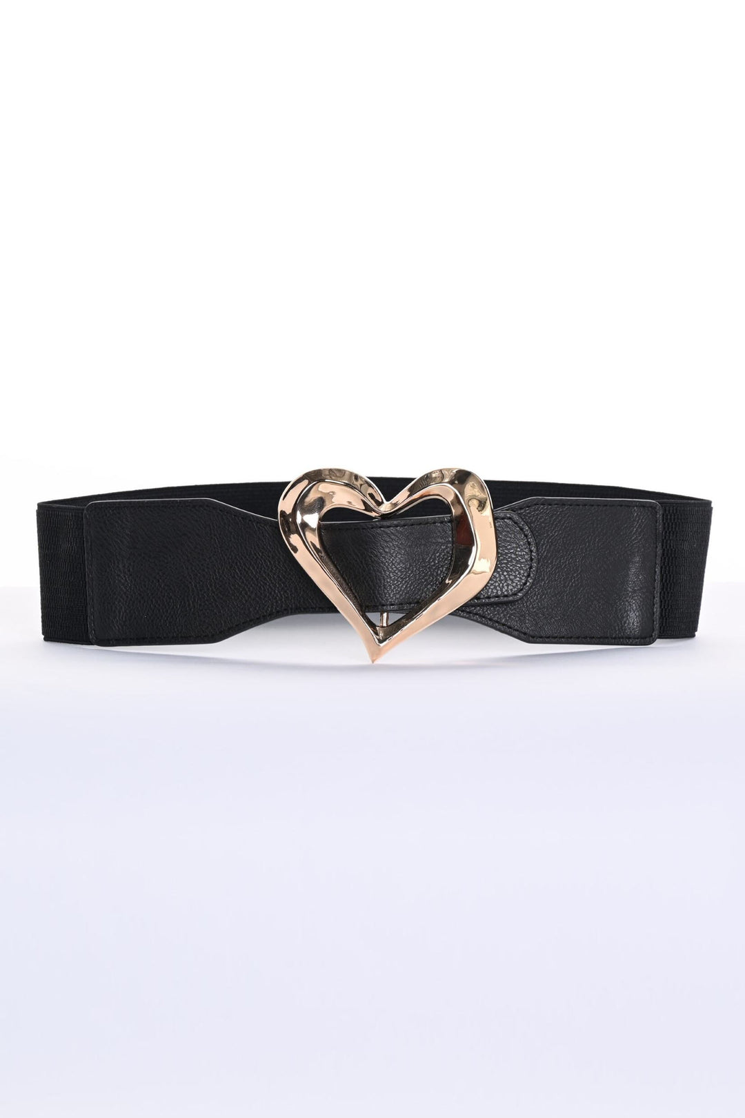 Frank Lyman Fall 2024 Its gold heart adds a touch of cuteness to any everyday look. Crafted with a flexible material, this belt is designed to provide a comfortable fit throughout the day.
