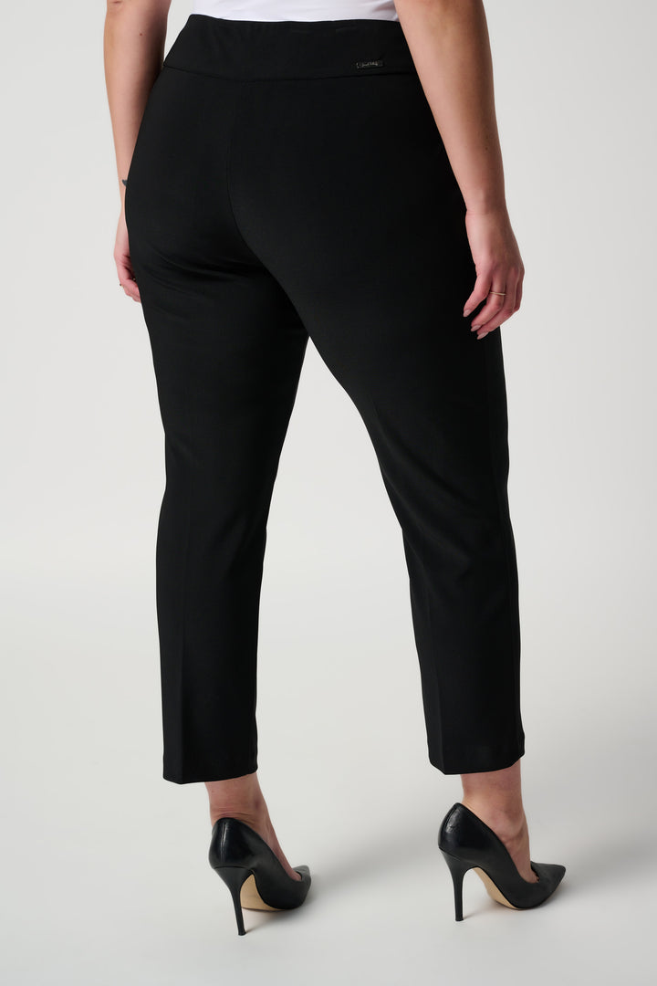 JOSEPH RIBKOFF  STYLE #181089 - 06/JC14 women's business casual cropped ankle dress pant - black back