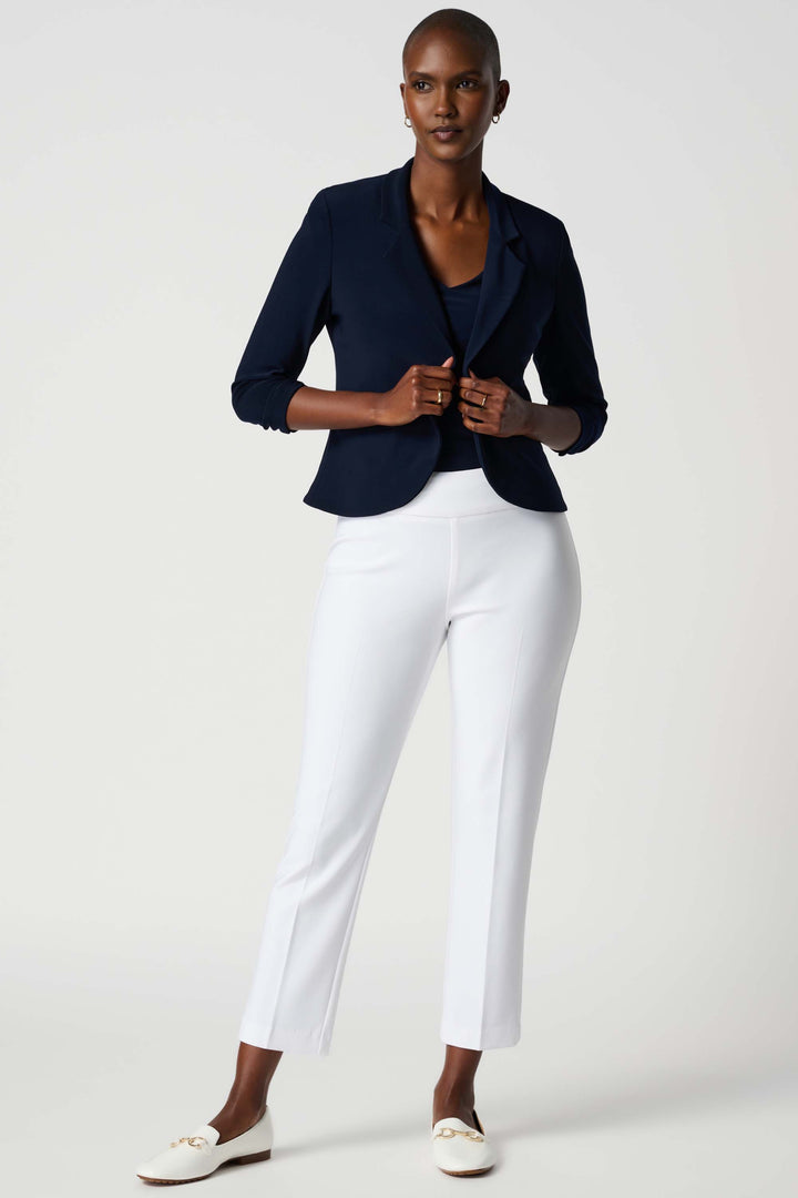 JOSEPH RIBKOFF  STYLE #181089 - 06/JC14 women's business casual cropped ankle dress pant - vanilla
