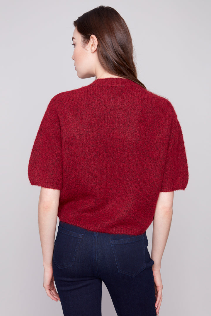 BALLOON ELBOW SLEEVE TOP