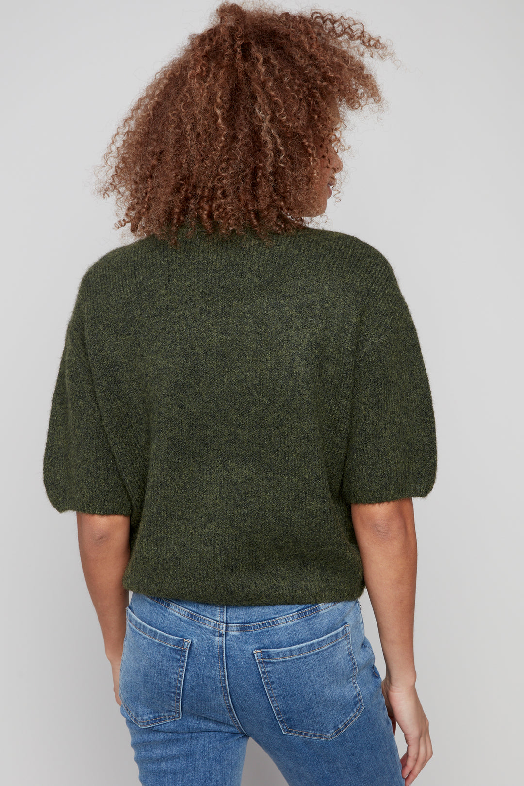 BALLOON ELBOW SLEEVE TOP
