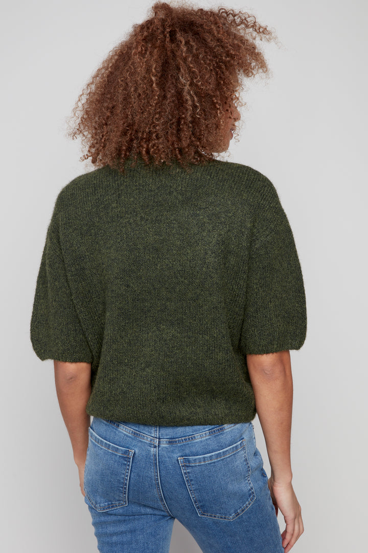 BALLOON ELBOW SLEEVE TOP