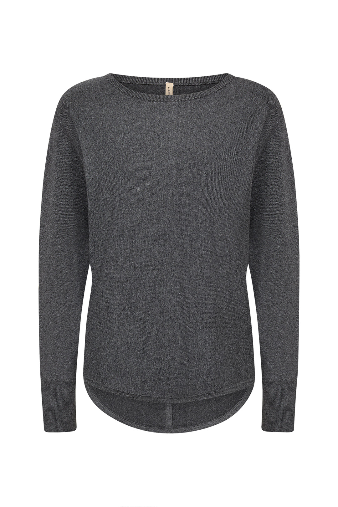BUTTON BACK LIGHT SWEATER TOP