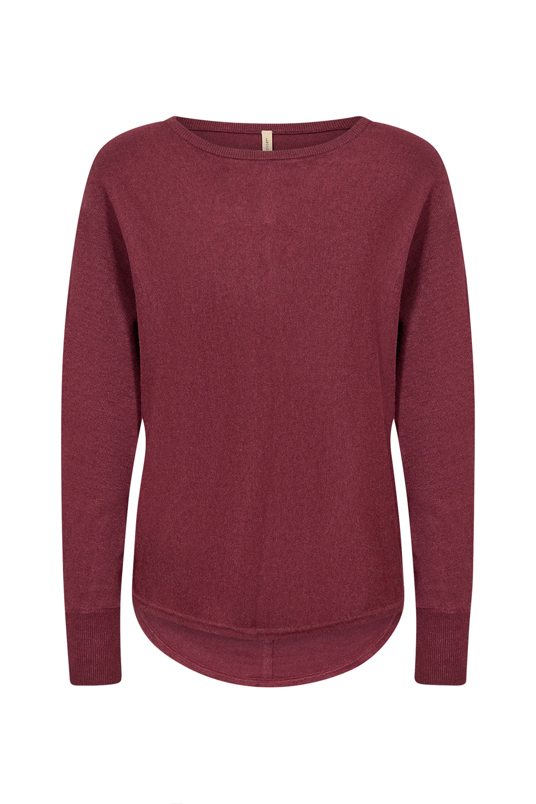 BUTTON BACK LIGHT SWEATER TOP