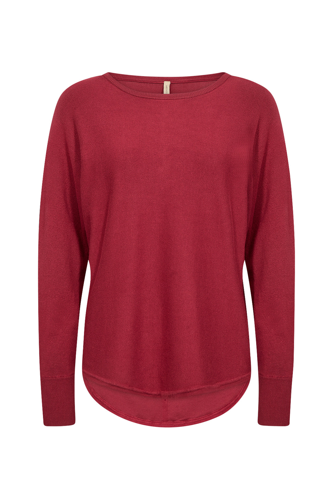 BUTTON BACK LIGHT SWEATER TOP