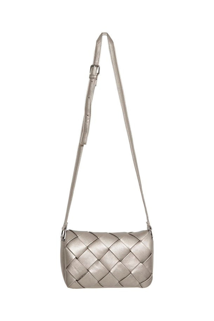 WOVEN CROSSBODY HANDBAG