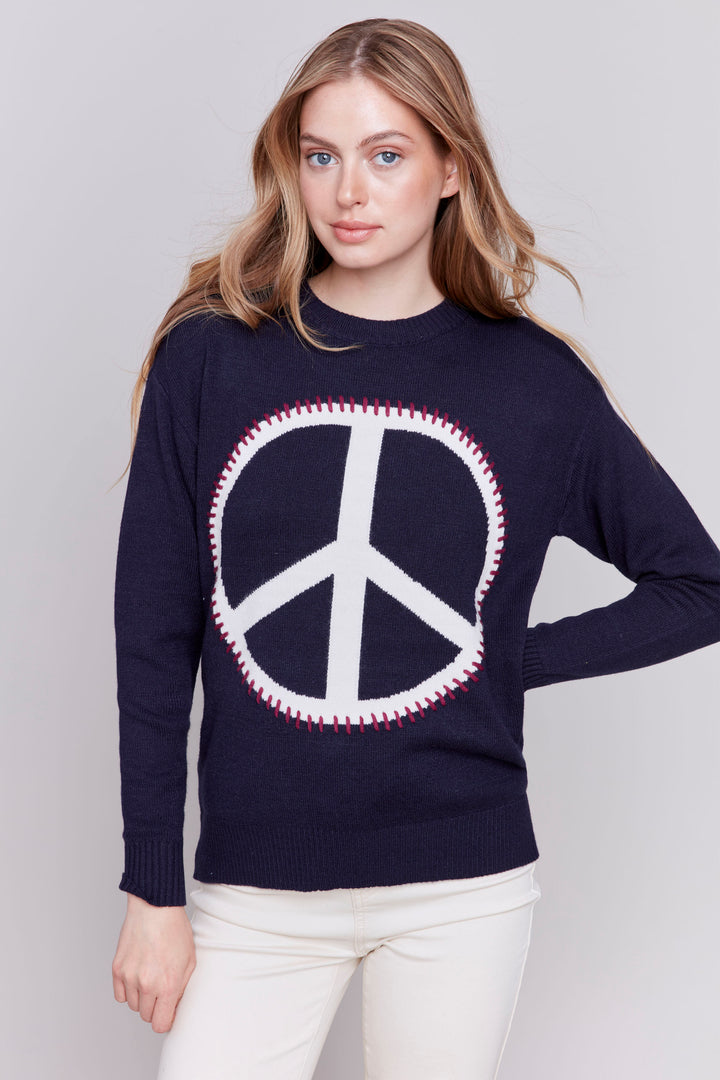 LS PEACE SIGN TOP