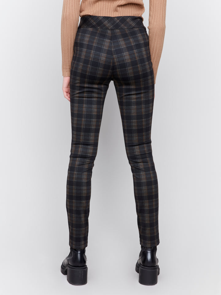 REVERSIBLE PLAID PANT