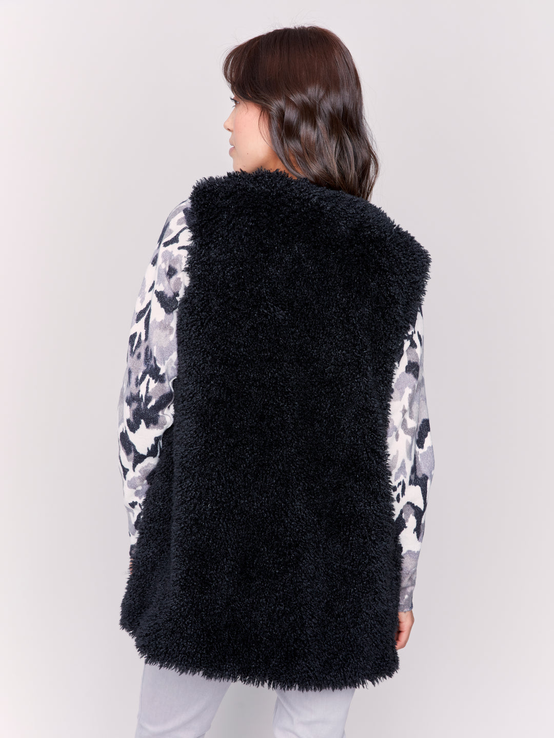 FAUX FUR VEST