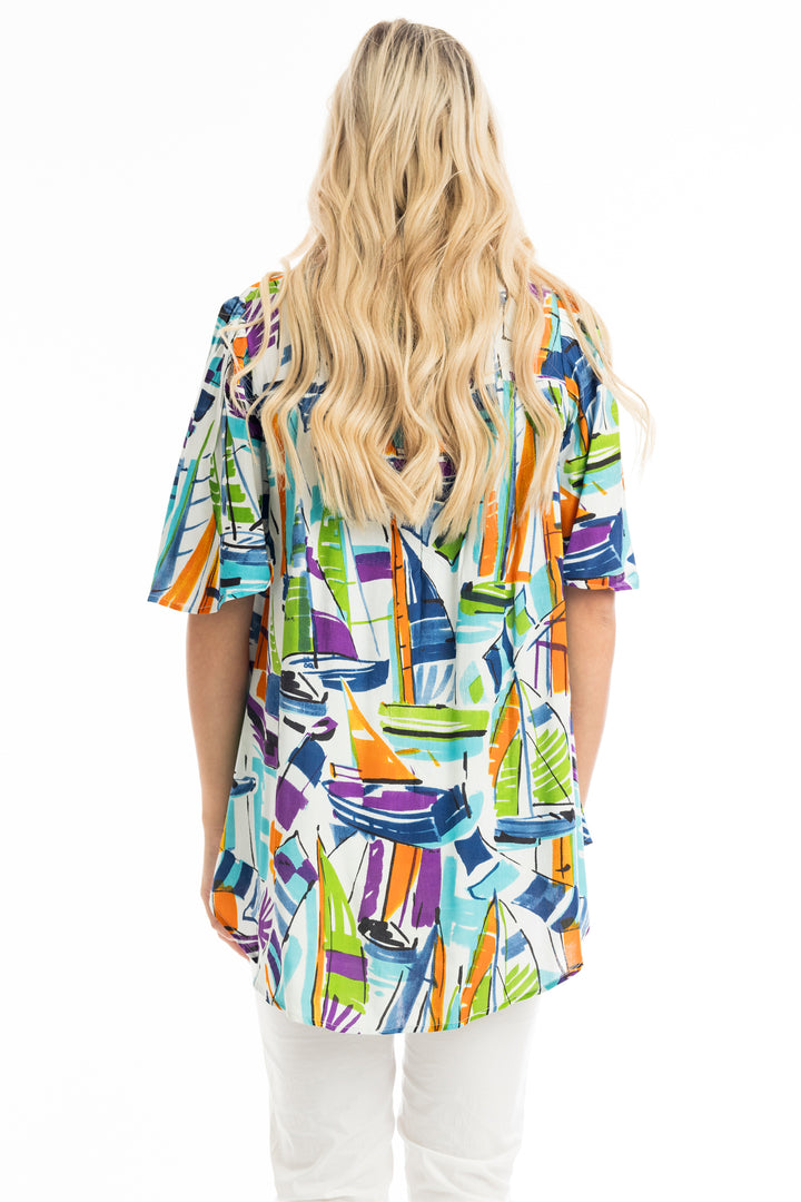 CANNES V-NECK TUNIC