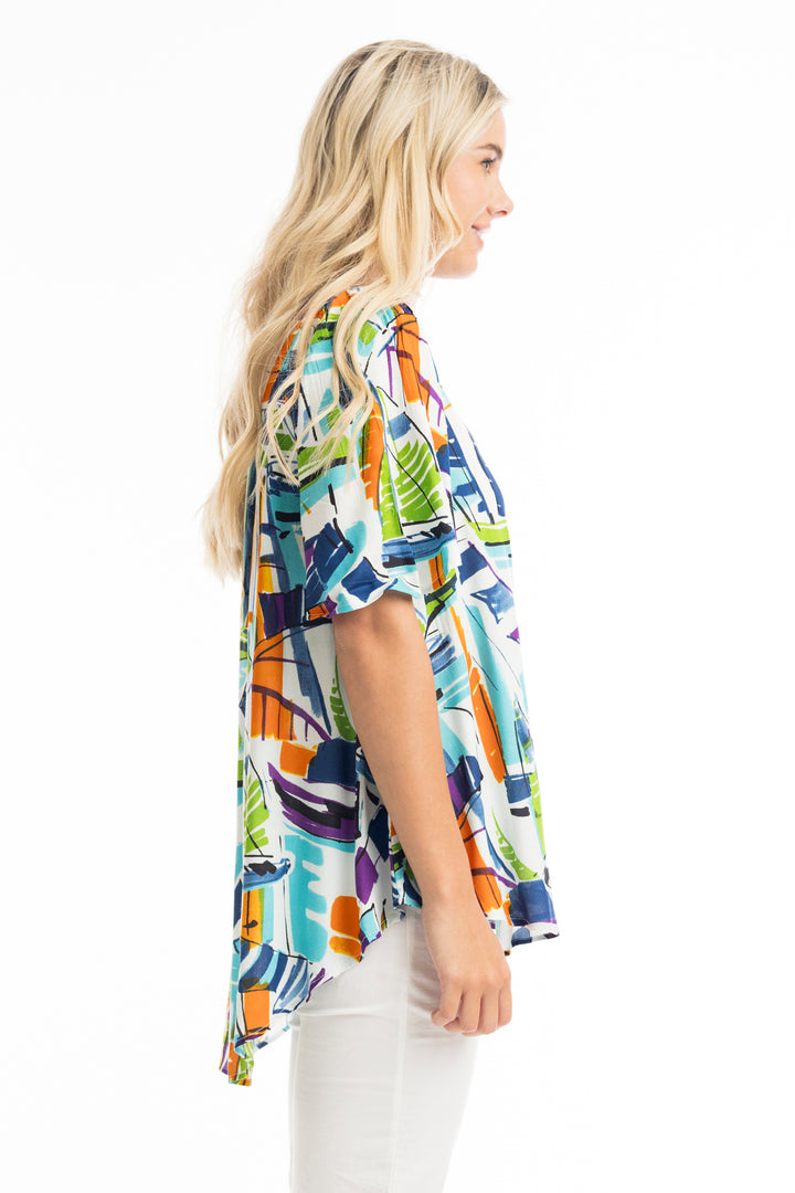 CANNES V-NECK TUNIC