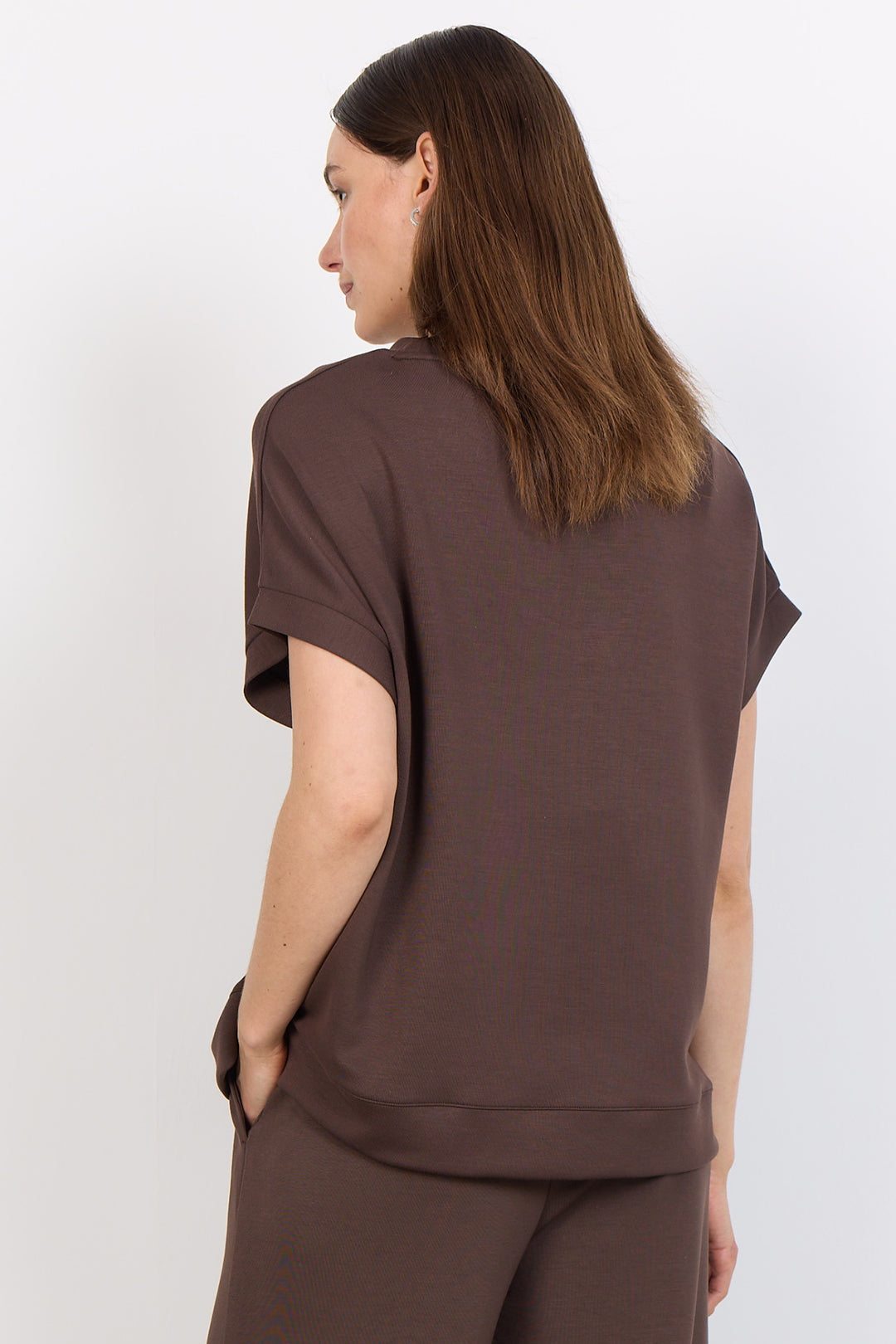 SOFT CAP SLEEVE T-SHIRT TOP