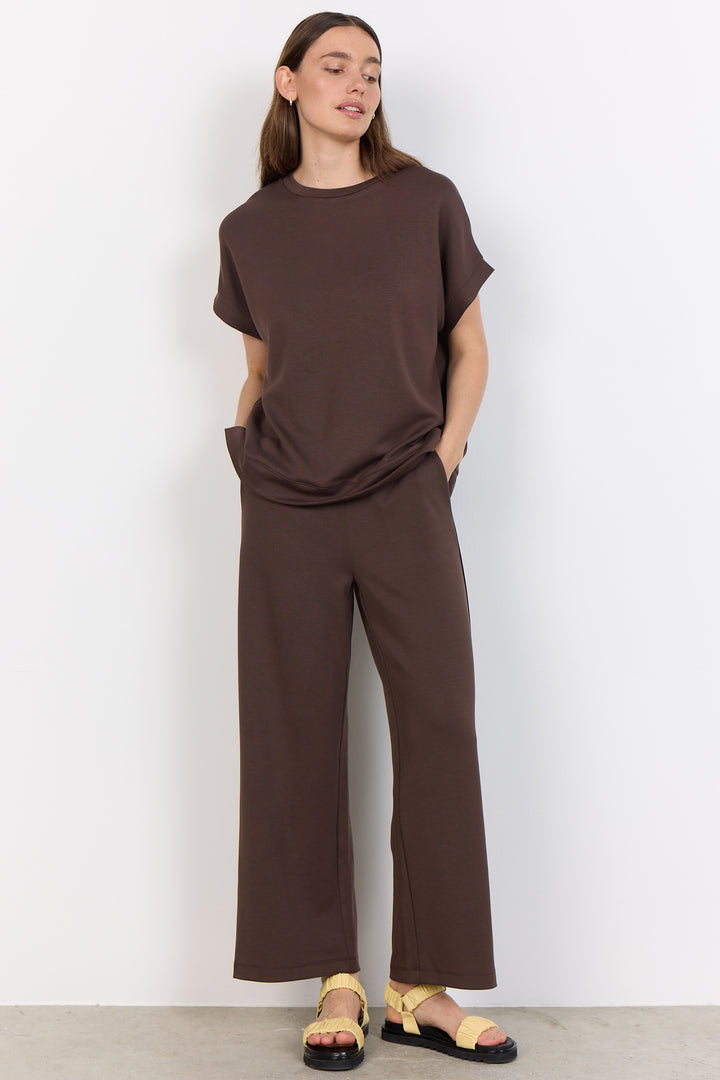 SOFT CAP SLEEVE T-SHIRT TOP