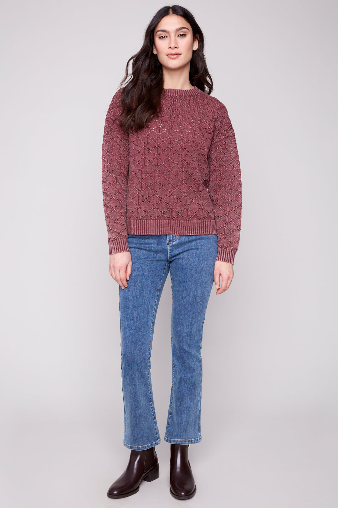 COLD DYE POINTELLE LS TOP