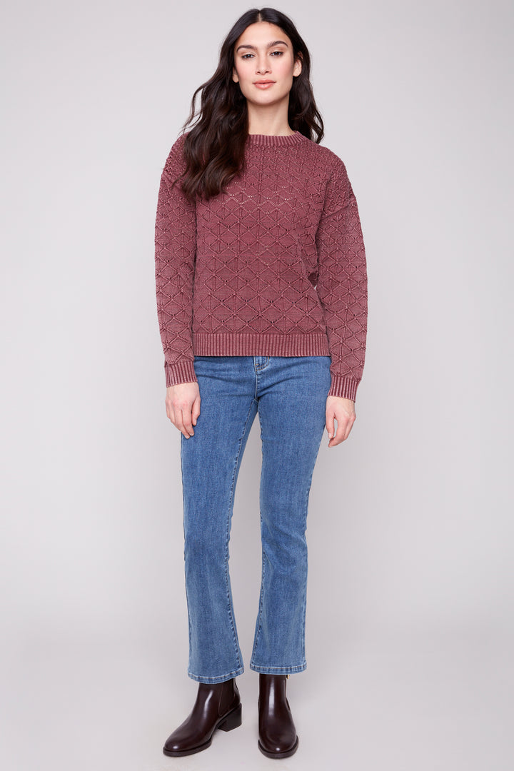 COLD DYE POINTELLE LS TOP