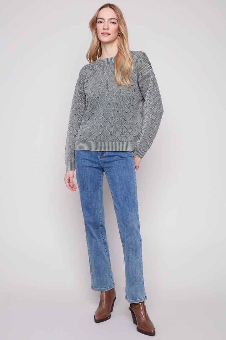 COLD DYE POINTELLE LS TOP