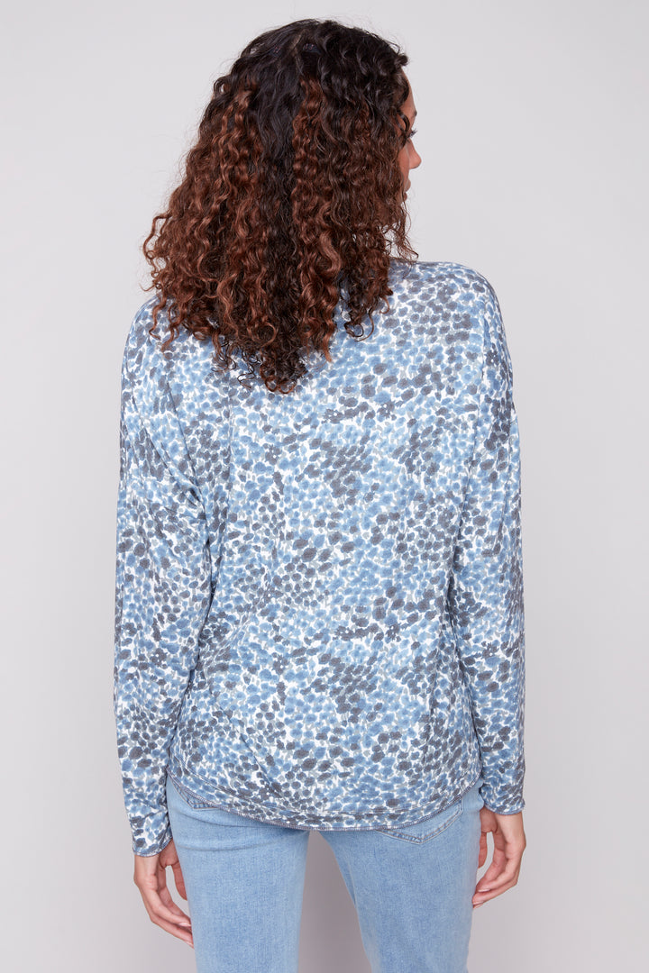 DITSY PRINTED LS TOP