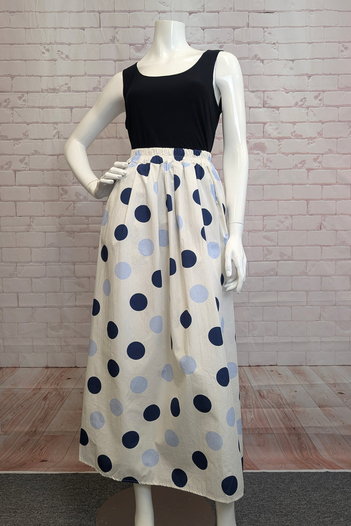 DOT PRINT SKIRT