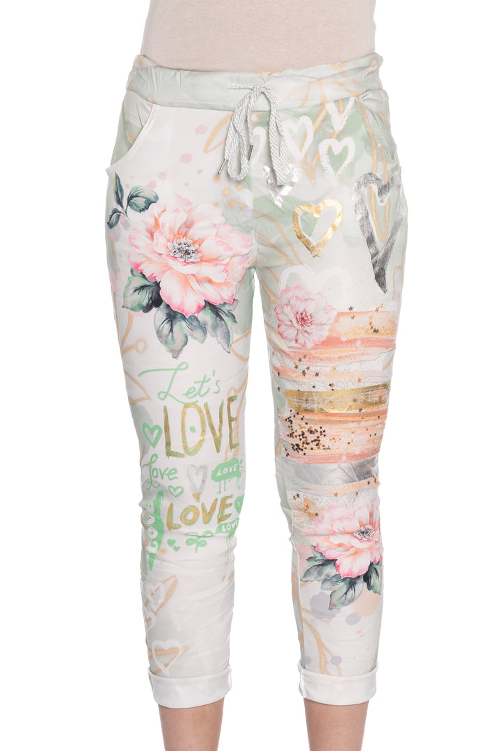ETERN Spring 2025  Made with a blend of viscose and polyester, these joggers feature a fancy drawstring waist, cuffed hems and pockets. 