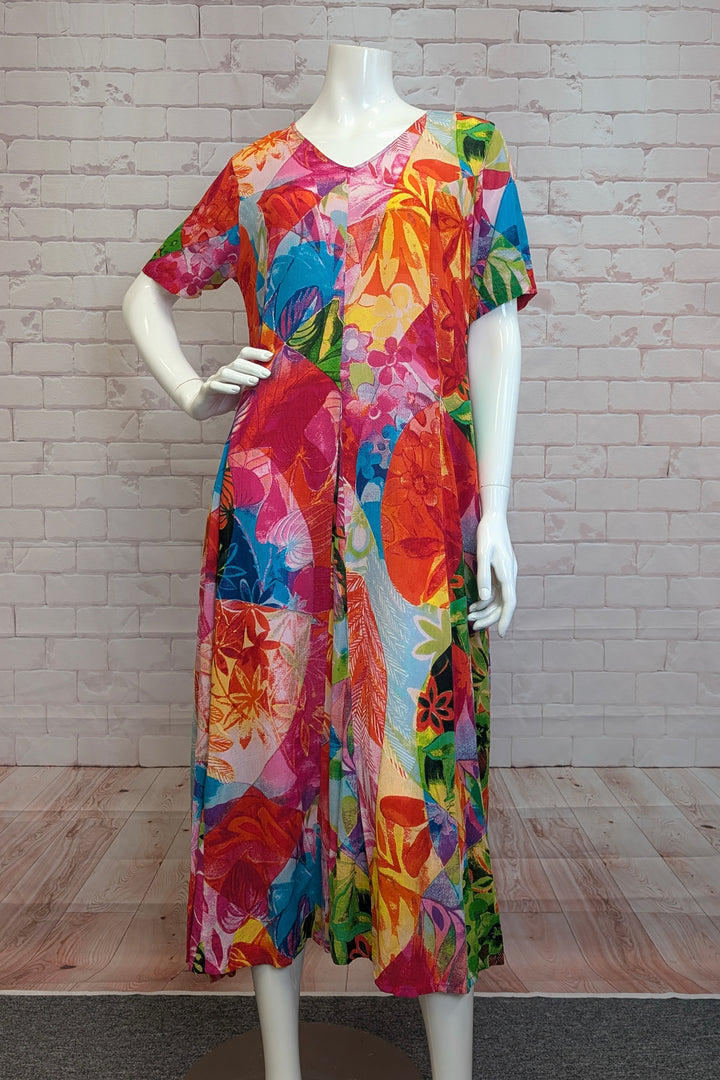 JOZANI SS GODET DRESS
