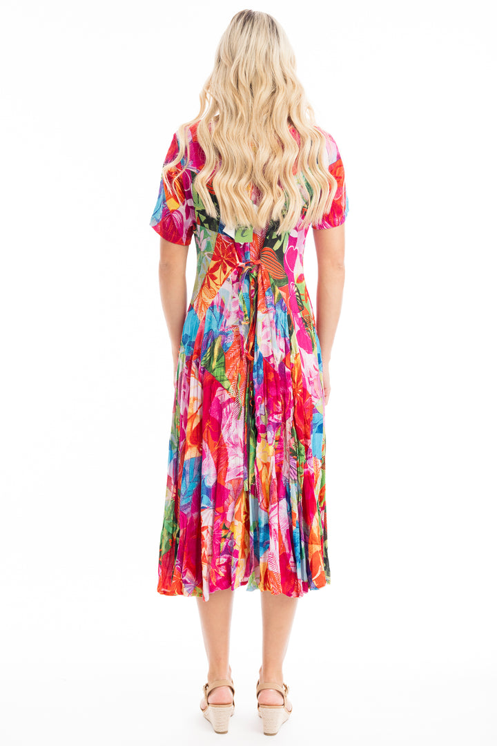 JOZANI SS GODET DRESS