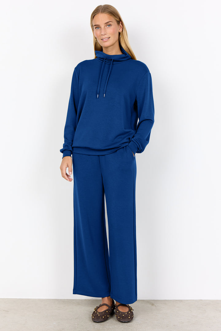 LS DRAWSTRING NECK TOP