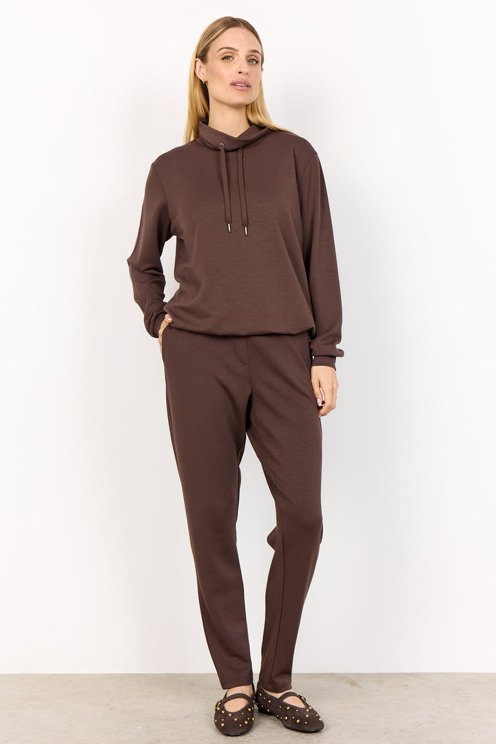LS DRAWSTRING NECK TOP