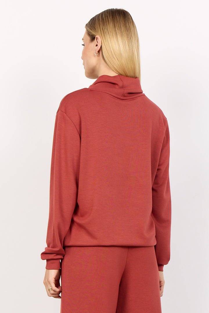 LS DRAWSTRING NECK TOP