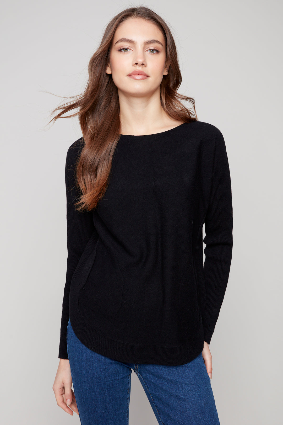 LS LACE UP CUFF TOP