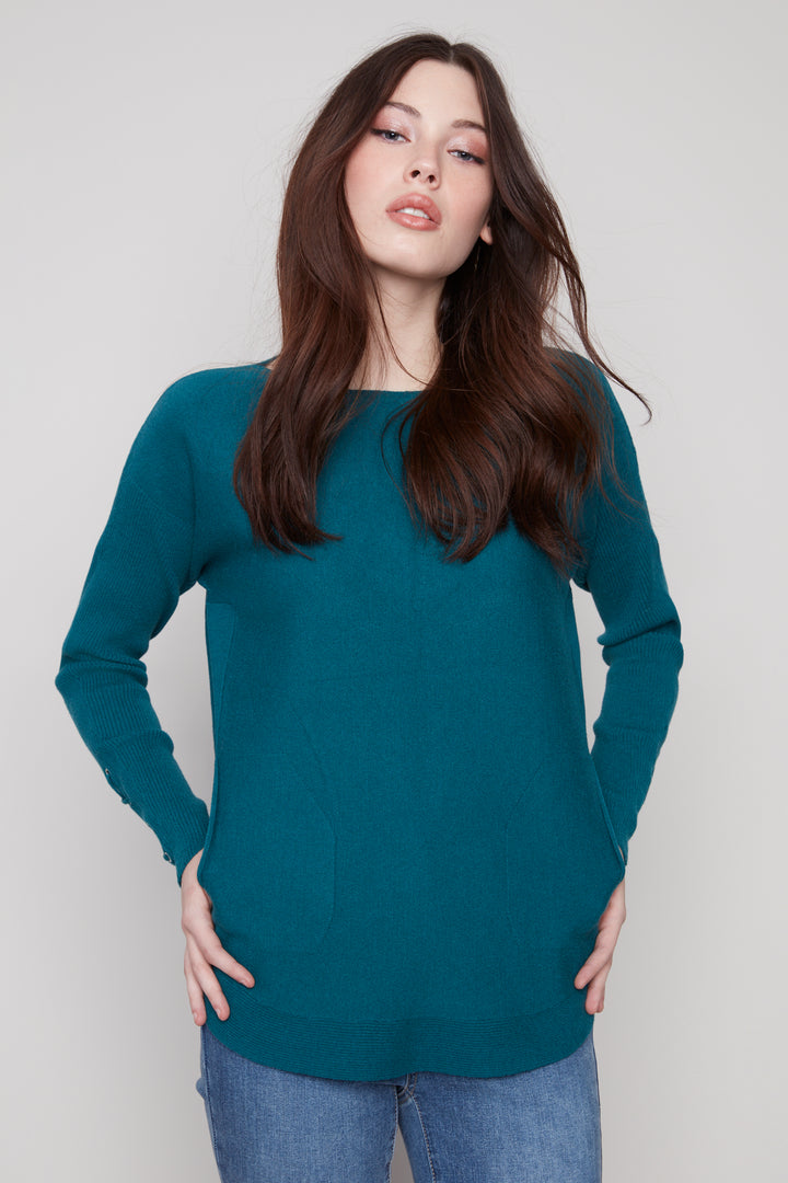 LS LACE UP CUFF TOP