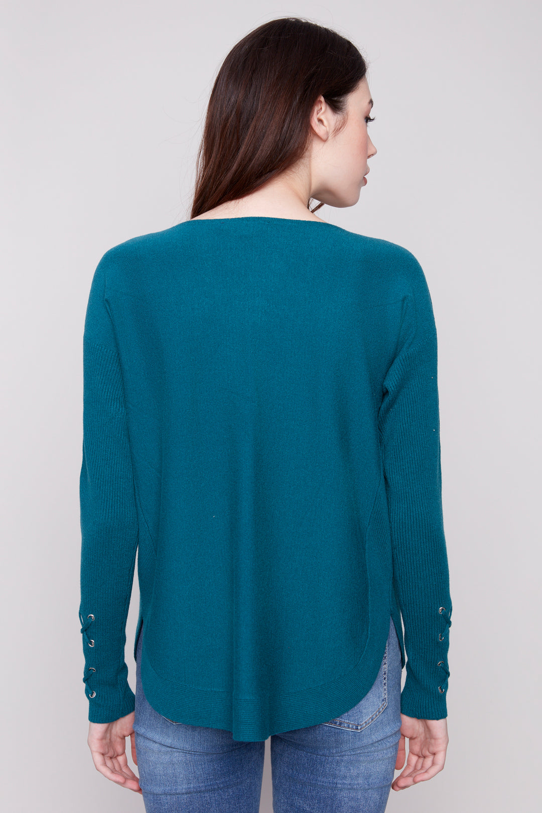 LS LACE UP CUFF TOP