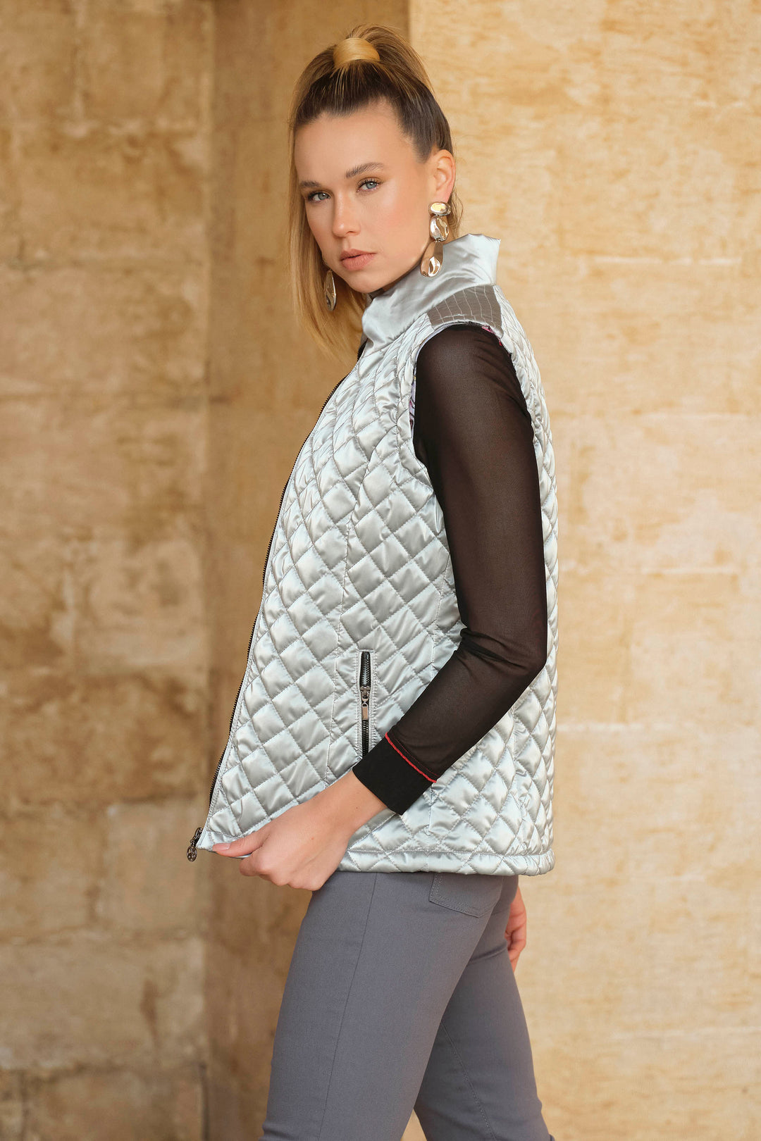 QUILTED VEST