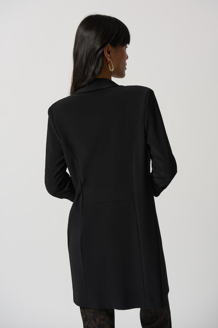 OPEN FRONT LONG BLAZER
