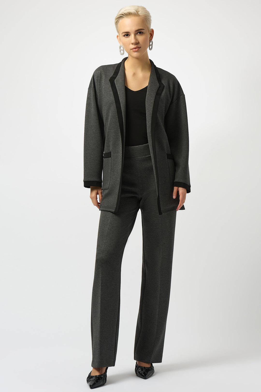 SCUBA JERSEY WIDE LEG PANT