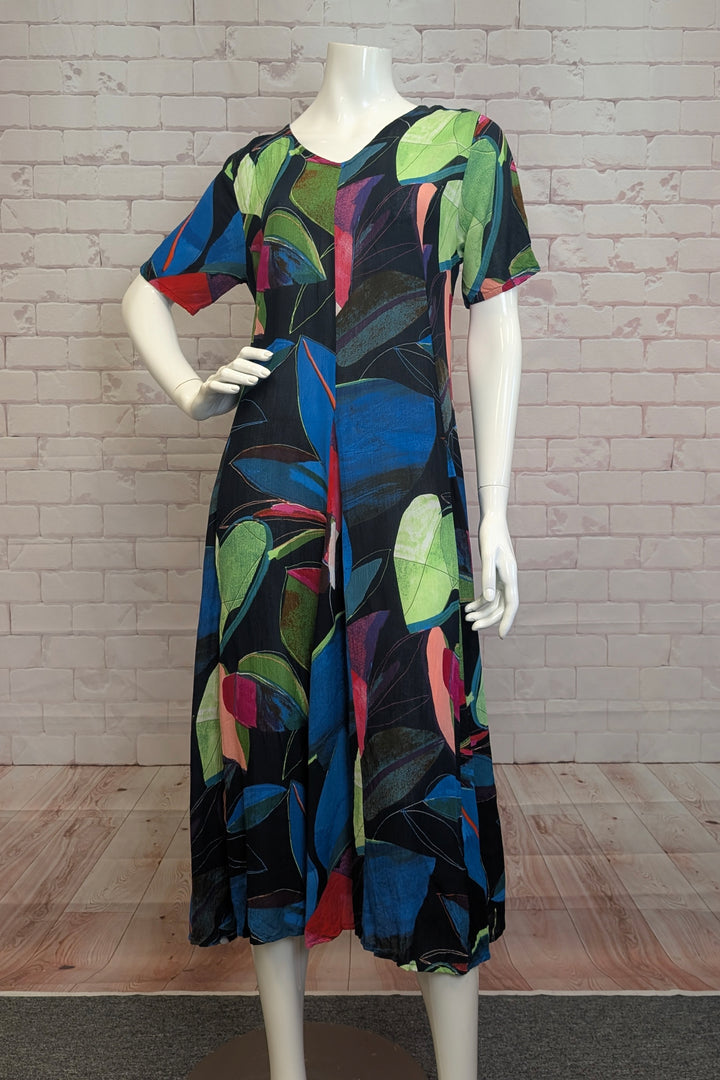 SEYCHELLES SS GODET DRESS