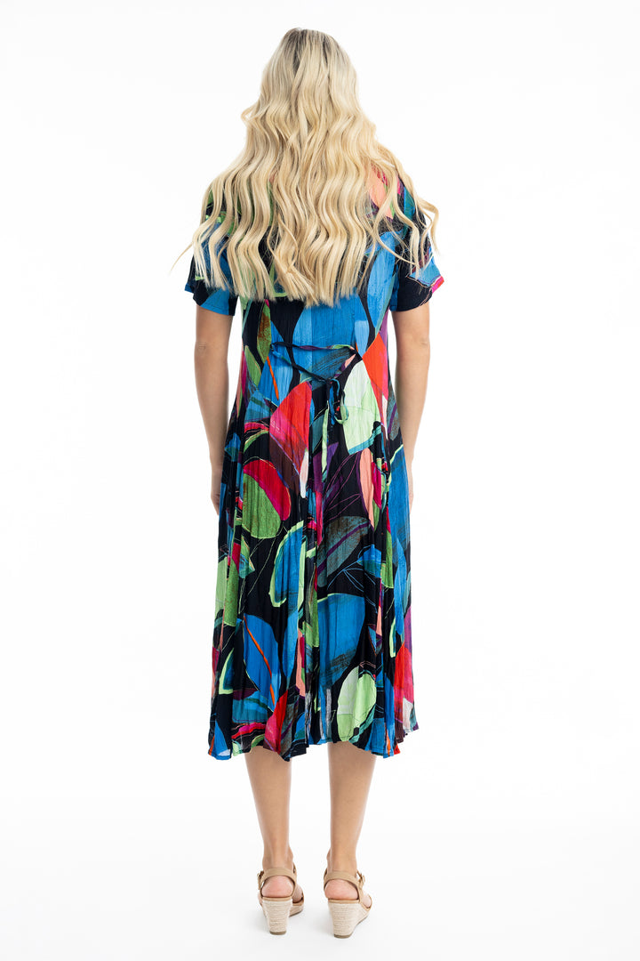 SEYCHELLES SS GODET DRESS