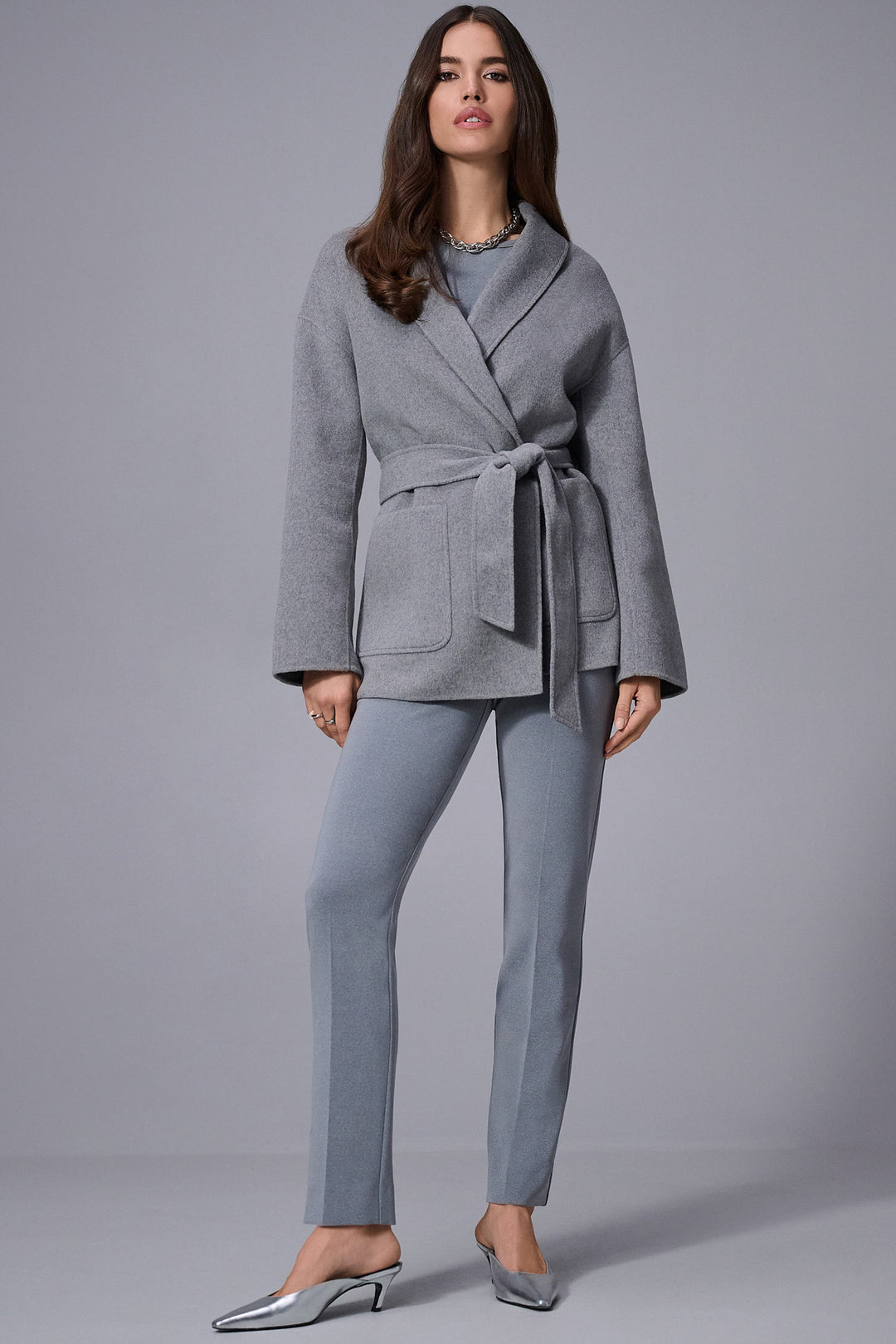STRAIGHT PULL ON DRESS PANT