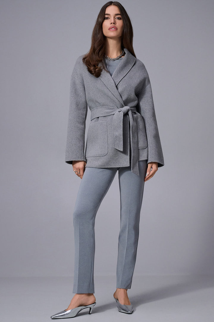 STRAIGHT PULL ON DRESS PANT